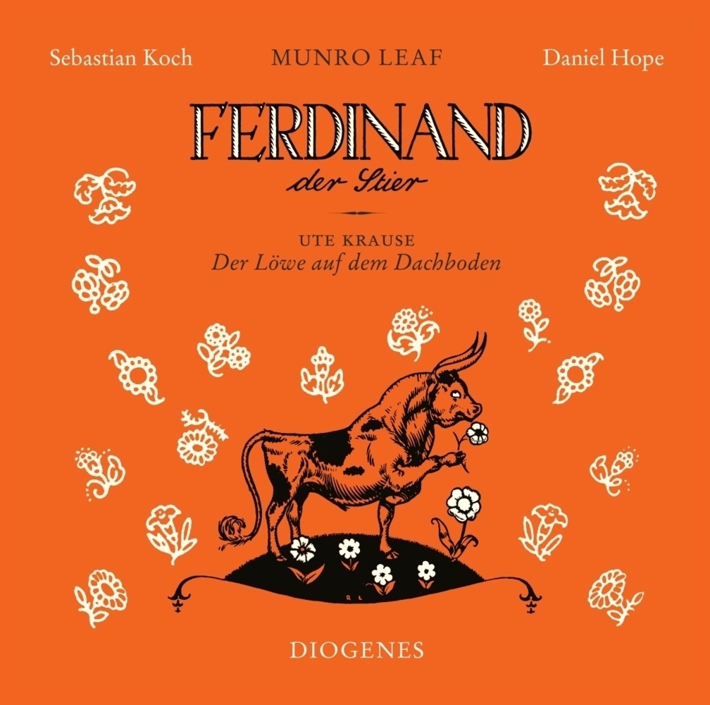 Ferdinand Der Stier Und Der Löwe Auf Dem Dachboden 1 Audio-Cd - Munro Leaf  Ute Krause (Hörbuch)