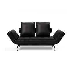 INNOVATION LIVING TM 3-Sitzer »Ghia Schlafsofa«, eine große Liegefläche mit geringer Stellfläche, beidseitig abklappbar INNOVATION LIVING TM Schwarz