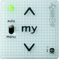 SOMFY Smoove A/M IN io Funkwandsender 1-Kanal transparent/weiß