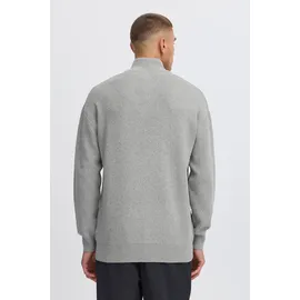 !Solid Troyer SDFinnet", Herren, Gr. XL, grau (griffin melange), Obermaterial: 70% Baumwolle CO recyc.. 30% Polyester Pol. recyc.., Pullover Troyer