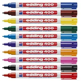 edding Permanentmarker 400 farbsortiert 10 St.