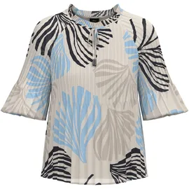 s.Oliver BLACK LABEL Kurzarmbluse Bluse beige 38 EU
