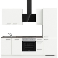 nobilia® elements Küchenzeile »" premium"«, vormontiert, Ausrichtung wählbar, Breite 240 cm, ohne E-Geräte
