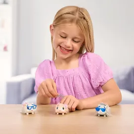 Little Live Pets Moose Toys 300212 - Little Live Pets, Mama Surprise Spielset Interaktiv, Hasen-Mama mit 3 Häschen-Babys und Zubehör