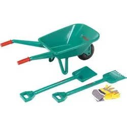 KLEIN 2752 Bosch Gartenset mit Schubkarre, 4-teilig