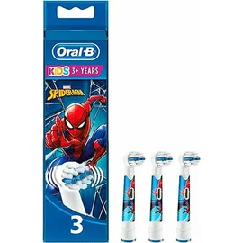 Oral-B Kids Spiderman Kinder-Ersatzbürste, 3 Stück (404330)