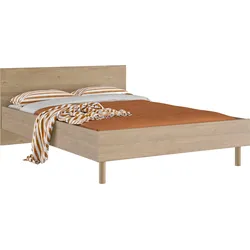 Kinderbett GAMI "RITMO", beige (natur), B:146cm H:78cm L:205cm, Betten, Ein modernes Bett, das sich jedem Interieur anpasst