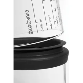 Brabantia Vorratsglas mit Messbecher 1 l 4 St.