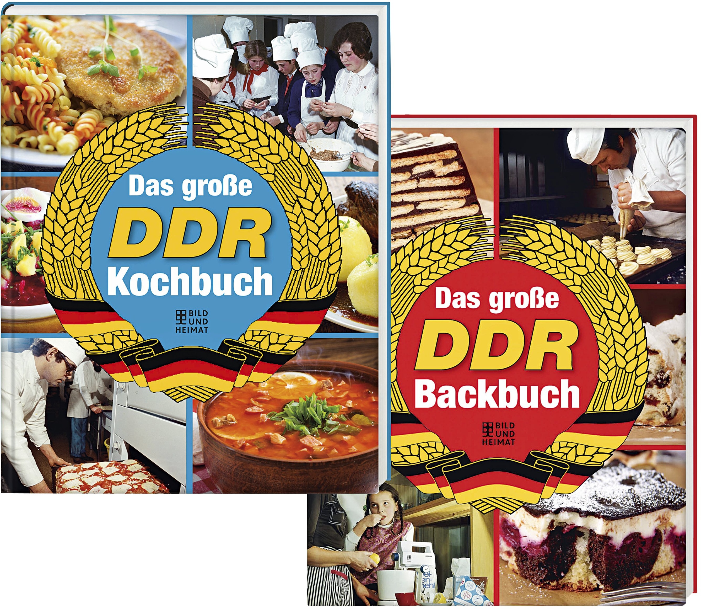 Ddr-Kochbuch Und Ddr-Backbuch Set  Gebunden