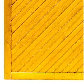 Andrewex Sichtschutzelement Toulon 180 x 150 cm Braun Holz