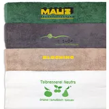 BettwarenShop Bestickte Handtücher 50x100 cm mit Firmen- oder Vereinslogo 192 Stück - 11,97 € / Stück | bordeaux - rot