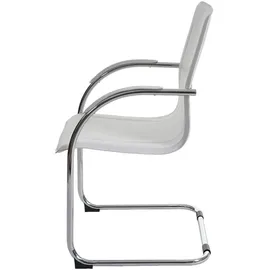 chefgastro Esszimmerstuhl Sammy Kunststoff Weiß 2er Set