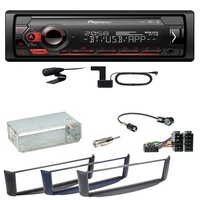 Pioneer MVH-S420DAB Bluetooth WAV DAB+ AUX Autoradio Einbauset Smart ForTwo 450