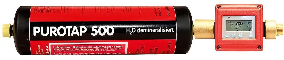 Einweg-Befüllpatrone PUROTAP 500 highpower, Demineralisierung