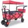 Varan Motors Bollerwagen mit Dach faltbar rot
