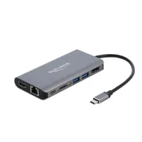 DeLock USB Type-C Docking Station, USB-C 3.1 [Stecker] (87683)