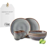 like. by Villeroy & Boch Lave beige Frühstücksset 6tlg
