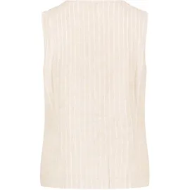 Cartoon Blusentop mit Streifen Beige 38