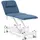 Physa Massageliege - Massagesessel, Massageliege elektrisch Massagebank Therapieliege Massagetisch 150 kg blau/weiss