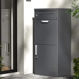 toboli Paketkasten Anthrazit