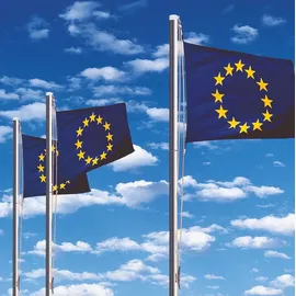 GAH Alberts Fahnenmast Zylindrische Form Aluminium zum Einbetonieren Ø 5 cm x 620 cm