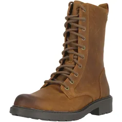 Stiefelette CLARKS "Orinoco2 Style", Damen, Gr. 41, braun, casual, Schuhe, in moderner Workwear-Ästhetik