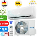 Split Klimaanlage 12000 BTU Klimagerät Inverter Klima 3,5 kW R32 Heizfunktion