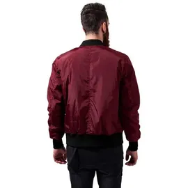 URBAN CLASSICS 2-tone Jacke Burgundy / Black 3XL