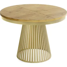 WFL GROUP Naro Ø 100 cm braun/gold