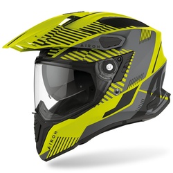 Airoh Commander Boost Motorcross helm, geel, M Voorman