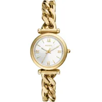 Fossil Damenuhr Edelstahl Gold Damen