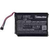 Akku-King Akku kompatibel mit Garmin 361-00056-21 - Li-Ion 750mAh - für Garmin DriveAssist 50 Dezil 580 LMT-D 51 LMT-S