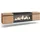 SKRAUT HOME Lowboard 208x35x45 cm Eiche/Schwarz Melamin
