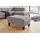 Cotta Stauraumhocker "Morven", grau, B:100cm H:45cm T:65cm, Microfaser PRIMABELLE (100% Polyester);Flachgewebe (100% Polyester);Samtstruktur (100% Polyester), Hocker, Hocker mit Stauraum Polsterhocker, mit Stauraum