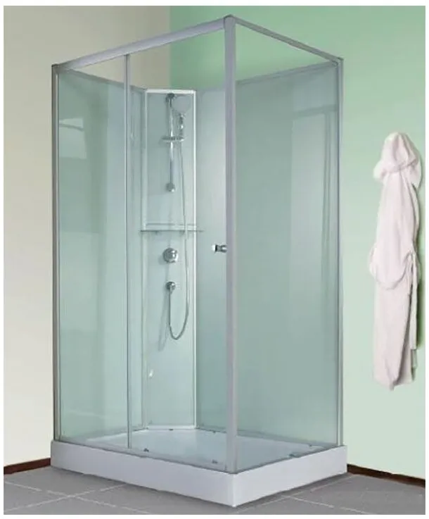 Badsanitaer Komplettdusche Victoria 120x80cm , bestes Preis-Leistungs-Verhältnis