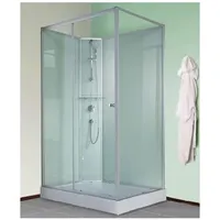 Badsanitaer Komplettdusche Victoria 120x80cm , bestes Preis-Leistungs-Verhältnis