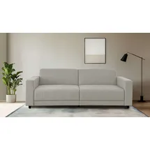 dorel home 3-Sitzer DOREL HOME "Allie II Schlafsofa 225 cm", cappucine, B:225cm H:82cm T:91cm, 100% Polyester, Sofas, Bett-Funktion (108/190cm), Rückenlehne 2-teilig, mit Steppung
