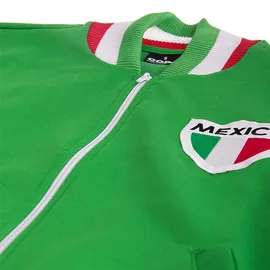 Copa Trainingsjacke Retro Mexiko 1970er grün XL