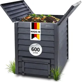 GARANTIA Thermo-wood Komposter 600 Liter anthrazit-braun - Garantia