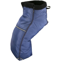 Kaiser Luxus Rollstuhl Schlupfsack Wollpelz blau Schafwolle 1 St