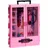 Barbie Puppenzubehör Tragbarer Kleiderschrank Pink GBK11