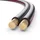 PureLink Lautsprecherkabel OFC 2x2,50mm2 (0,20mm), 15,0m, schwarz mit roter Kennlinie