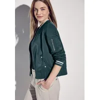 STREET ONE Damen A212605 Satin Blouson, Hunter Green, 38