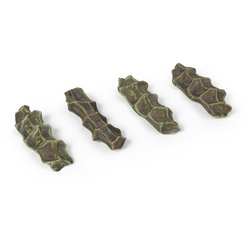 Ferm Living - Serre Besteckablage, moss green (4er-Set)