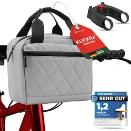 MIVELO Lenkertasche grau