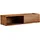 FineBuy Lowboard 108x25x34 cm Braun Holz