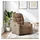 vidaXL Relaxsessel 54,8 x 100 x 73,9 cm Braun mit verstellbarer Rückenlehne