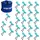 Sport-Thieme Speed Rope-Set Mehrfarbig 3,00 m