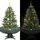 vidaXL Schneiender Weihnachtsbaum mit Schirmfuß Grün 140 cm