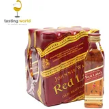 12 x Johnnie Walker Red Label Scotch Whisky Miniaturen Mini 5cl 40%